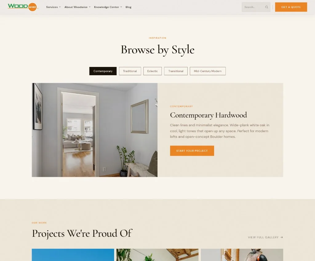 Woodwise — screenshot 2