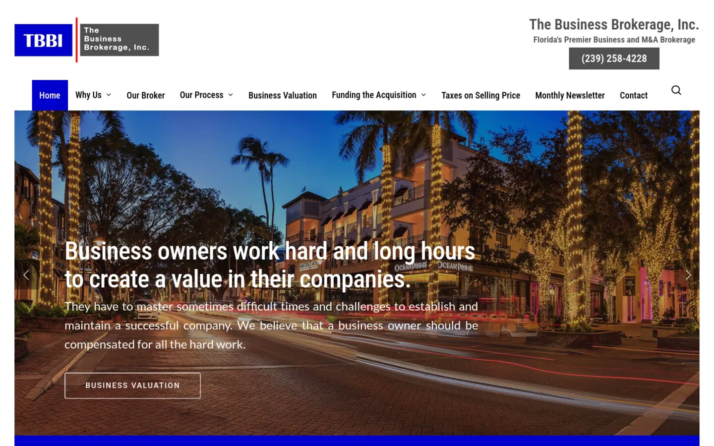 The Business Brokerage — Florida M&A firm